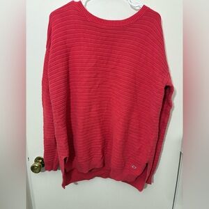 Vineyard Vines women's fisherman-style cotton blend sweater Size L